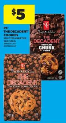 PC' The Decadent Cookies