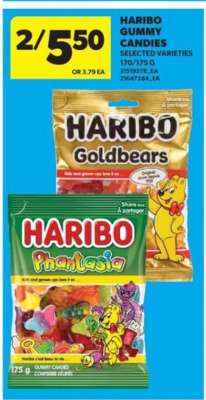 Haribo Gummy Candies