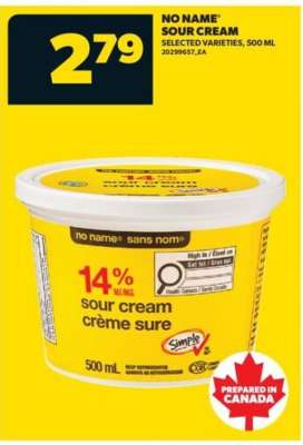 NO NAME Sour Cream