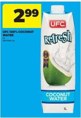 UFC 100% Coconut Water