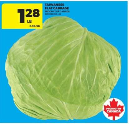 Taiwanese Flat Cabbage
