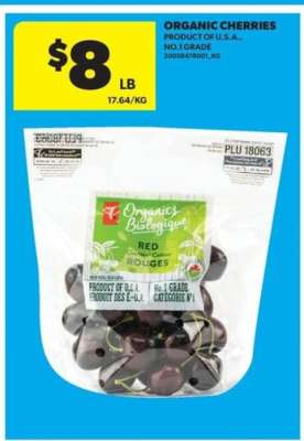 Organic Cherries