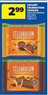 Leclerc Celebration Cookies