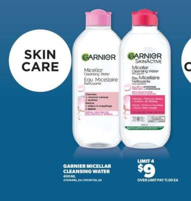 Garnier Micellar Cleansing Water