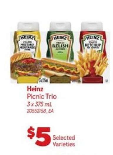 Heinz Picnic Trio