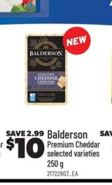 Balderson Premium Cheddar