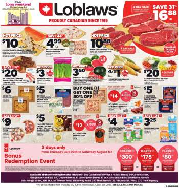 thumbnail - Loblaws flyer