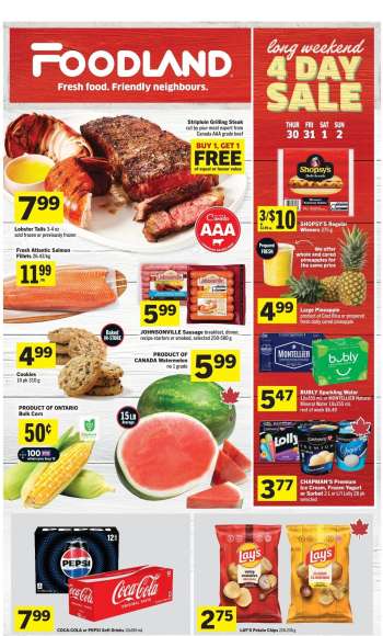 thumbnail - Foodland flyer