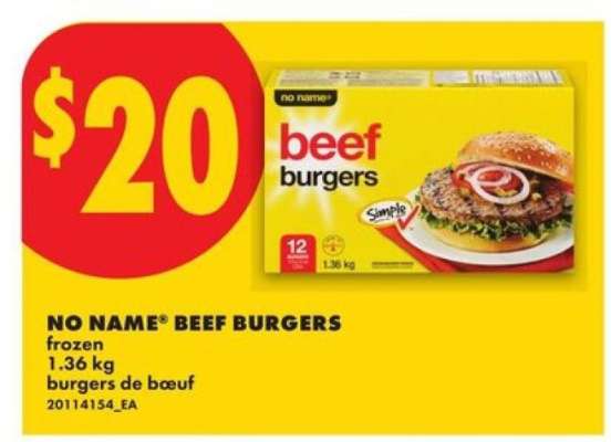 No Name Beef Burgers
