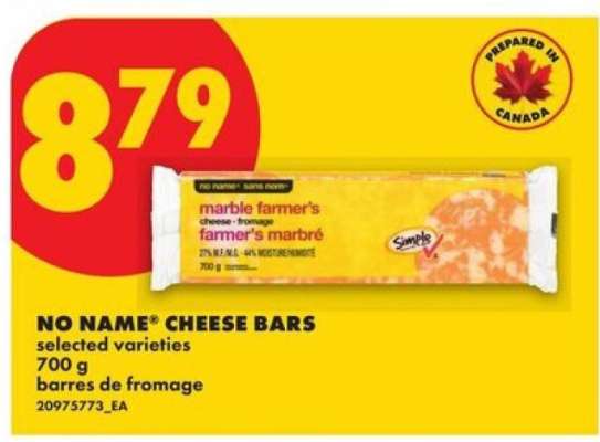 NO NAME CHEESE BARS