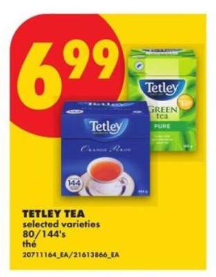 TETLEY TEA