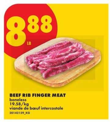BEEF RIB FINGER MEAT