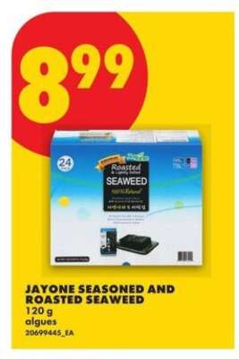 Jayone Seasoned and Roasted Seaweed