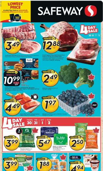 thumbnail - Safeway flyer