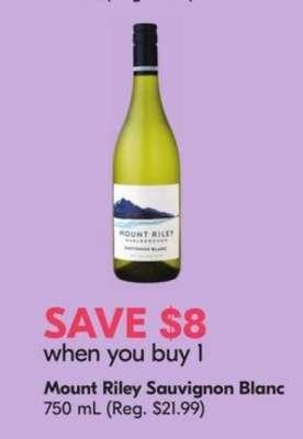 Mount Riley Sauvignon Blanc
