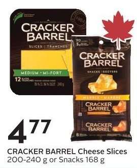 Cracker Barrel Cheese Slices