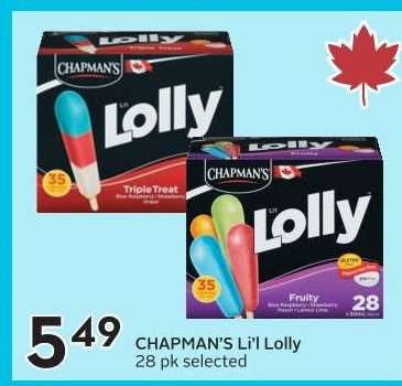 CHAPMAN’S Li’l Lolly