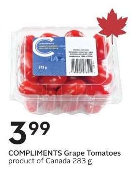 COMPLIMENTS Grape Tomatoes