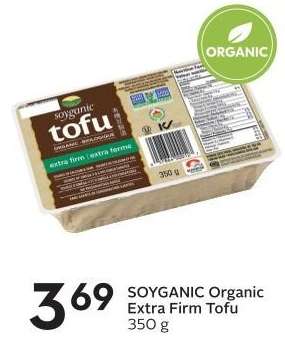 SOYGANIC Organic Extra Firm Tofu