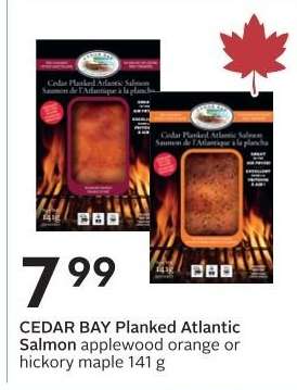 CEDAR BAY Planked Atlantic Salmon