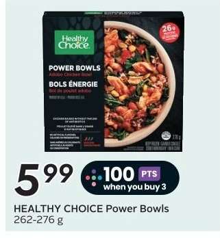 Healthy Choice Power Bowls