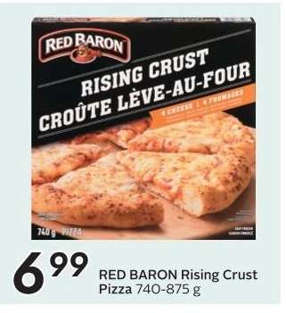 RED BARON Rising Crust Pizza