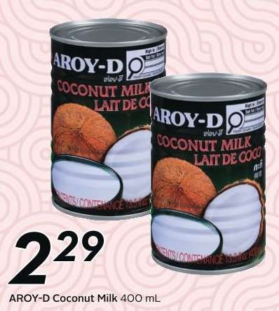 AROY-D COCONUT MILK, 400 mL