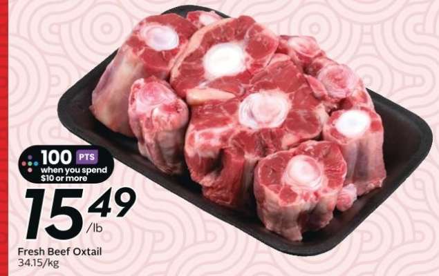 Fresh Beef Oxtail