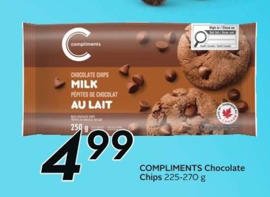 COMPLIMENTS Chocolate Chips 225-270 g