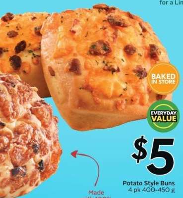 Potato Style Buns