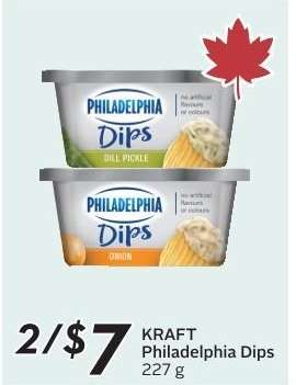 KRAFT Philadelphia Dips