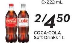 COCA-COLA Soft Drinks 1 L