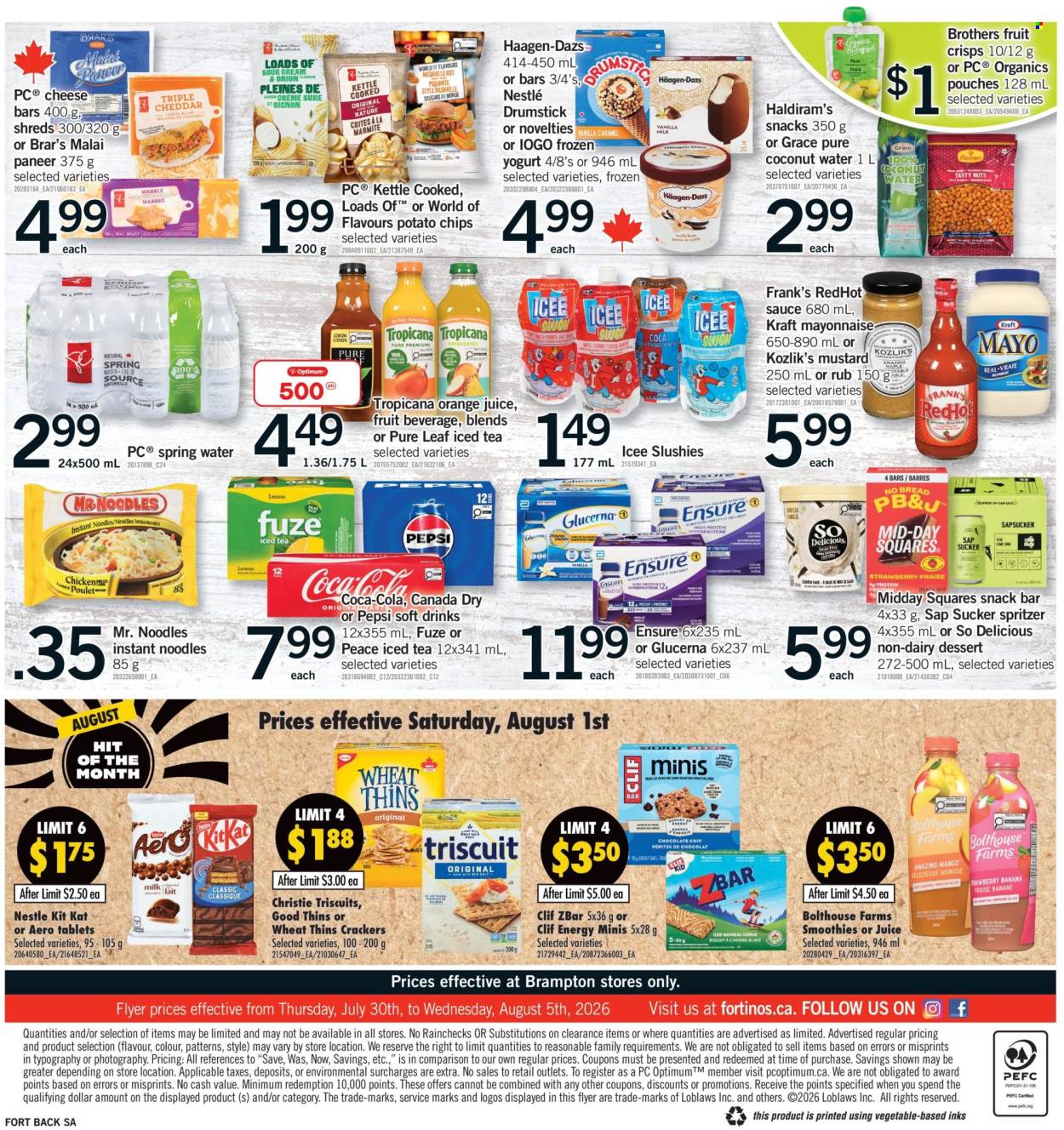 Fortinos flyer - July 30, 2026 - August 05, 2026. Page 2