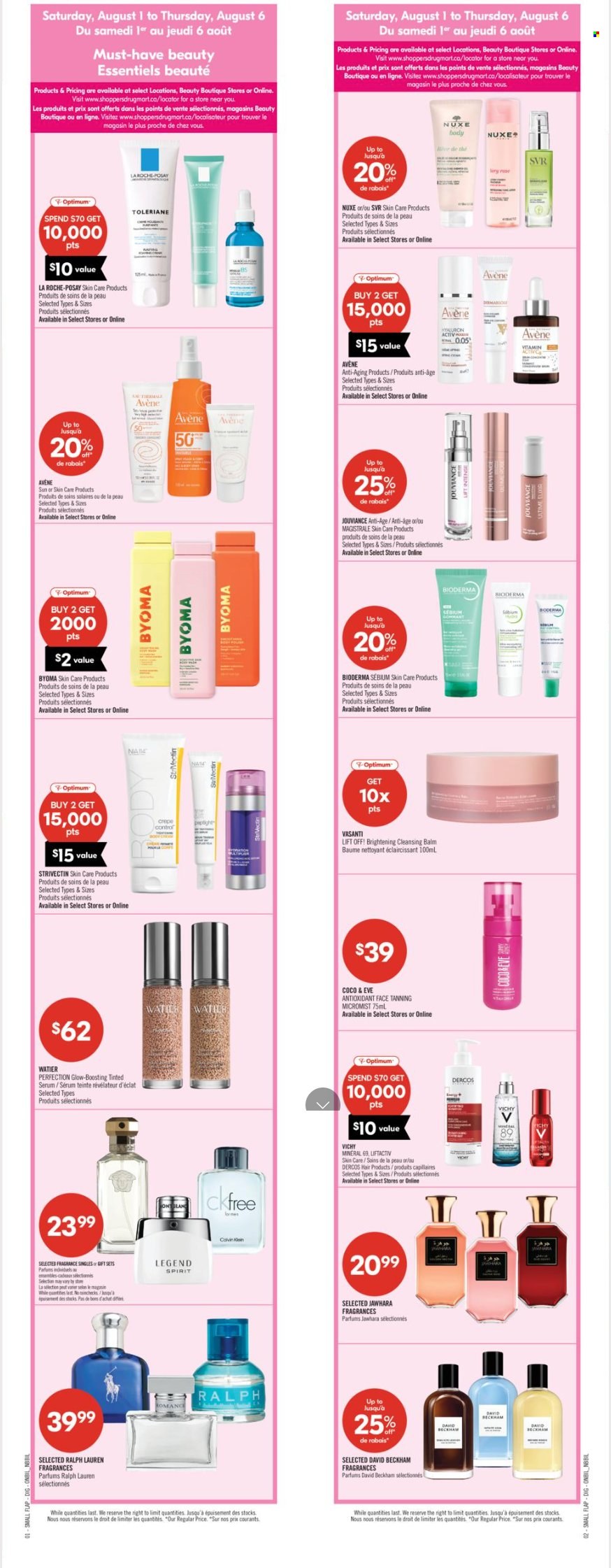 Shoppers Drug Mart flyer - August 01, 2026 - August 06, 2026. Page 2