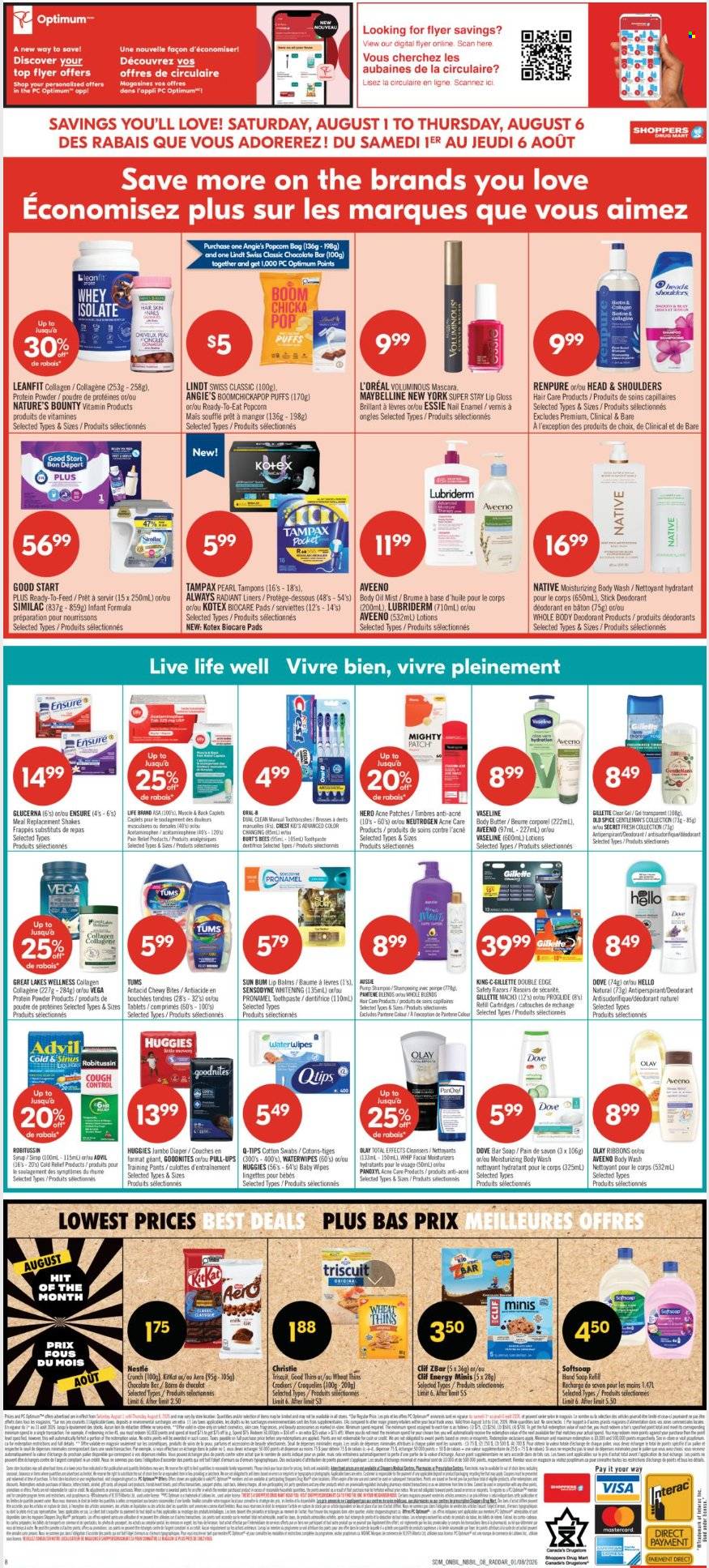 Shoppers Drug Mart flyer - August 01, 2026 - August 06, 2026. Page 3