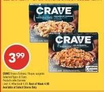 Crave Frozen Entrees