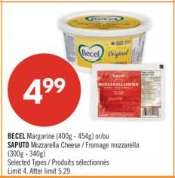 SAPUTO Mozzarella Cheese / Fromage mozzarella