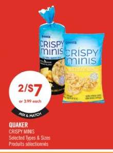 Quaker Crispy Minis