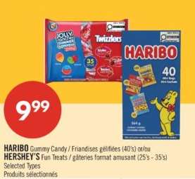 HARIBO Gummy Candy / HERSHEY'S Fun Treats
