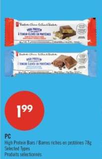 PC HIGH PROTEIN BARS