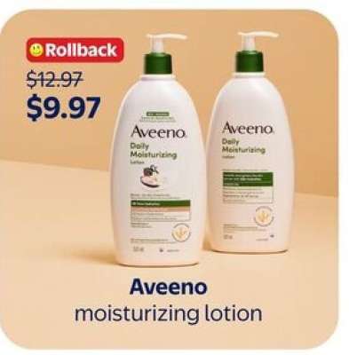 AVEENO MOISTURIZING LOTION