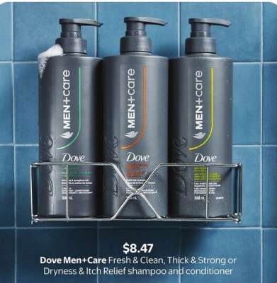 Dove Men+Care Shampoo and Conditioner