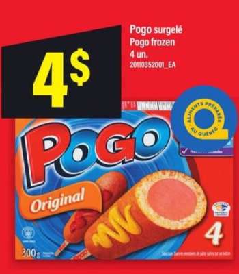 Pogo surgelé
