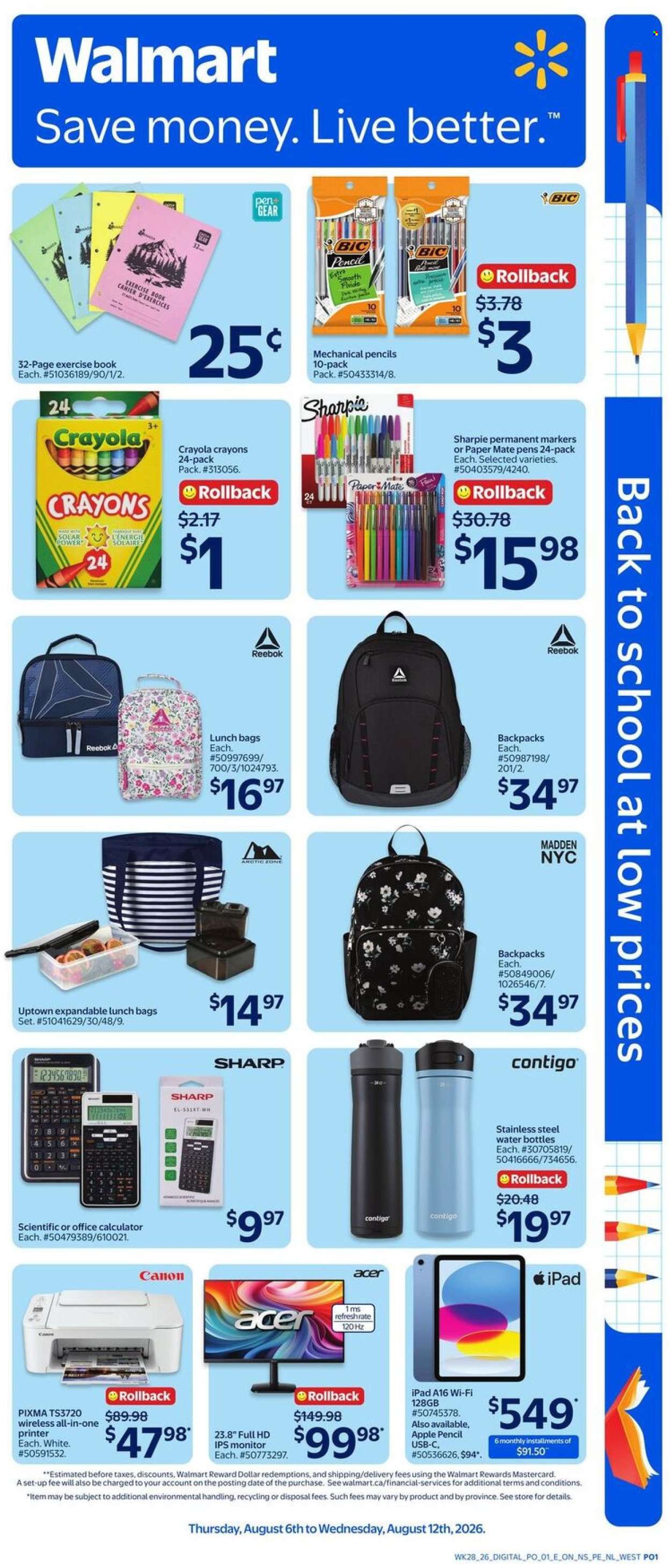Walmart flyer - August 06, 2026 - August 12, 2026. Page 6