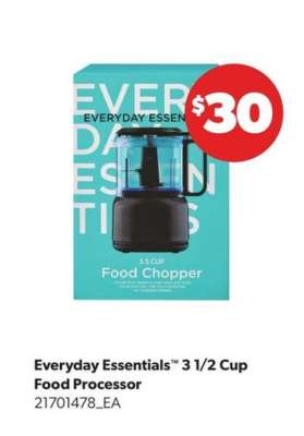 Everyday Essentials™ 3 1/2 Cup Food Processor