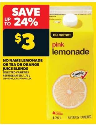 No Name Pink Lemonade