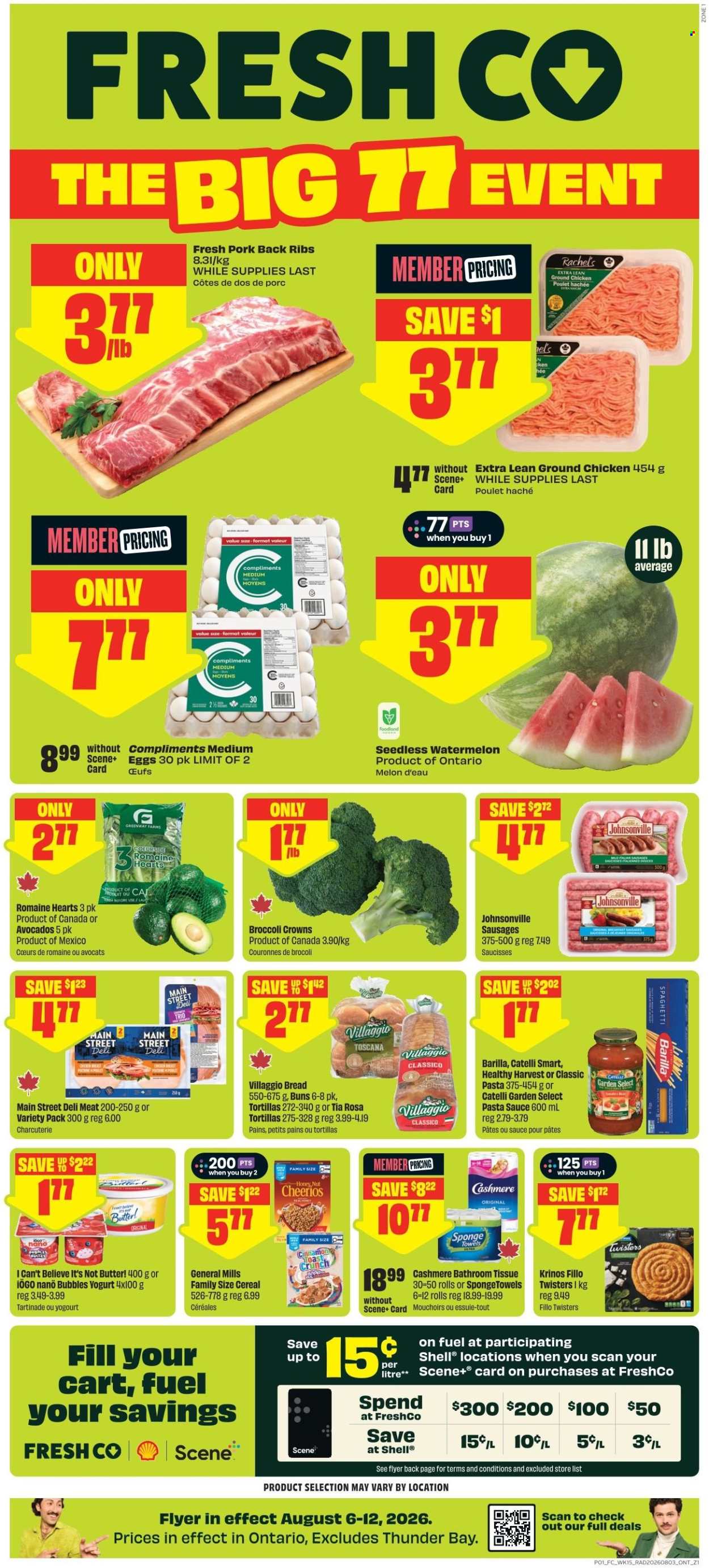 FreshCo. flyer - August 06, 2026 - August 12, 2026. Page 1