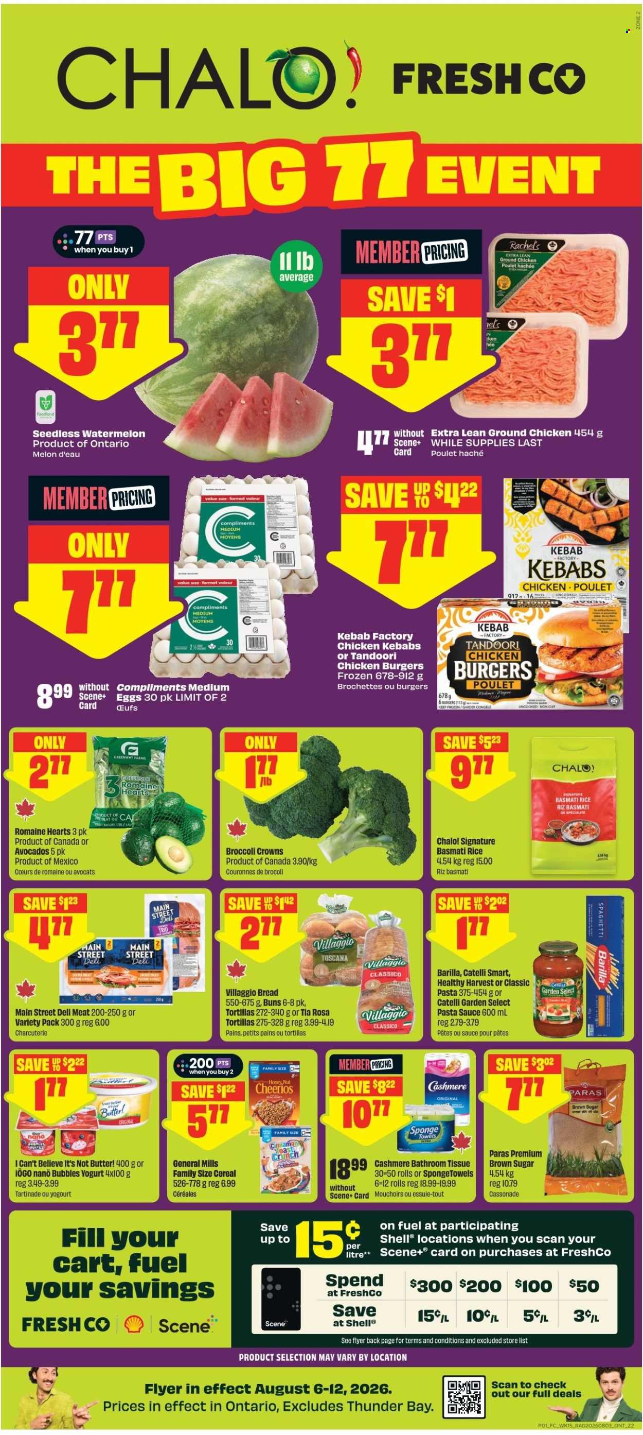 Chalo! FreshCo. flyer - August 06, 2026 - August 12, 2026. Page 1