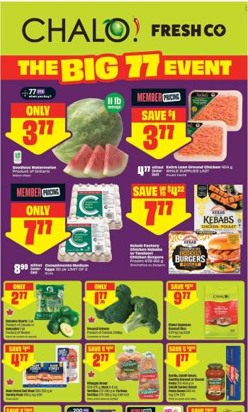 Chalo! FreshCo. Flyer - August 06, 2026 - August 12, 2026.