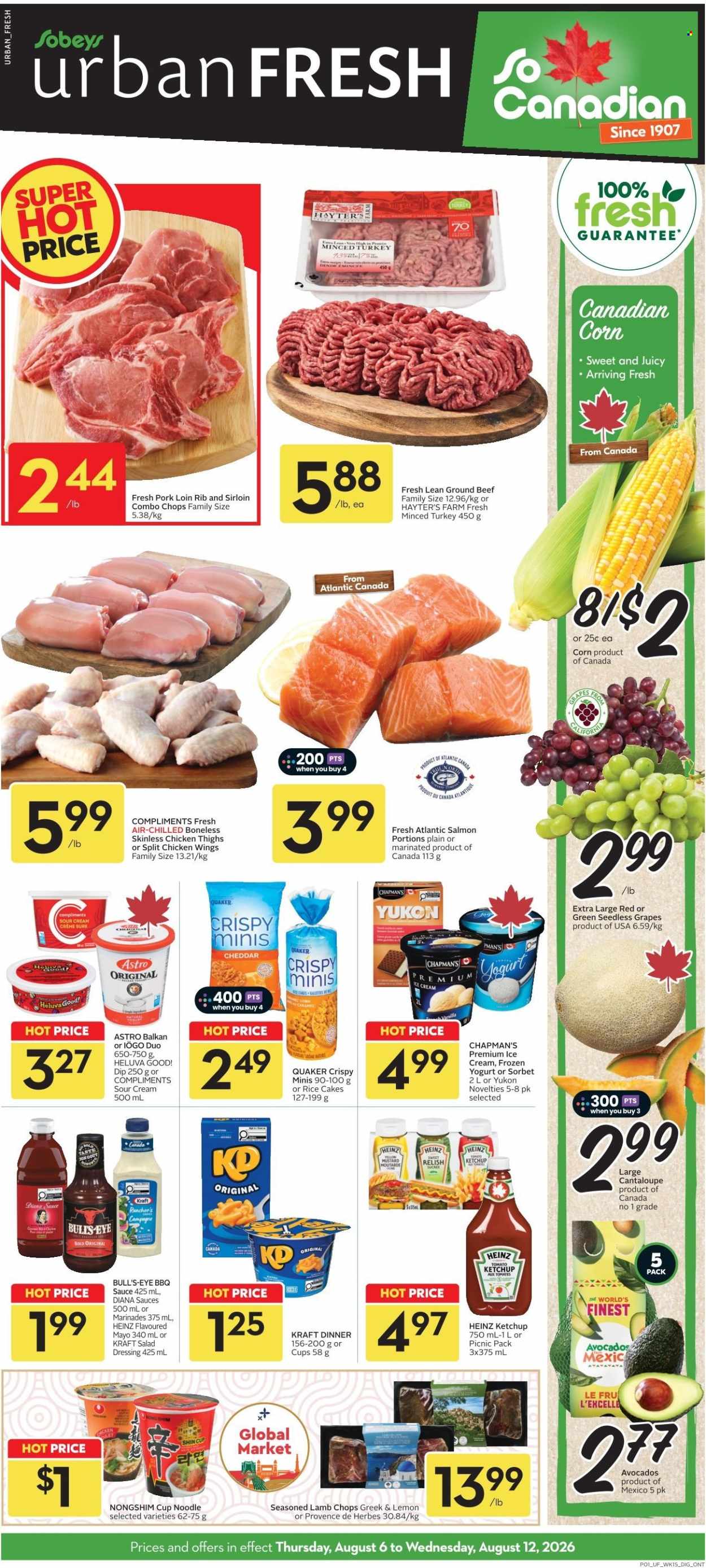 Sobeys Urban Fresh flyer - August 06, 2026 - August 12, 2026. Page 1